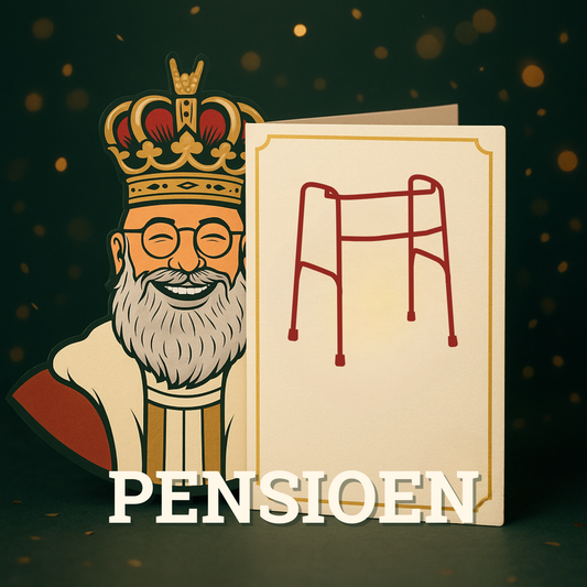 Wenskaart - Pensioen