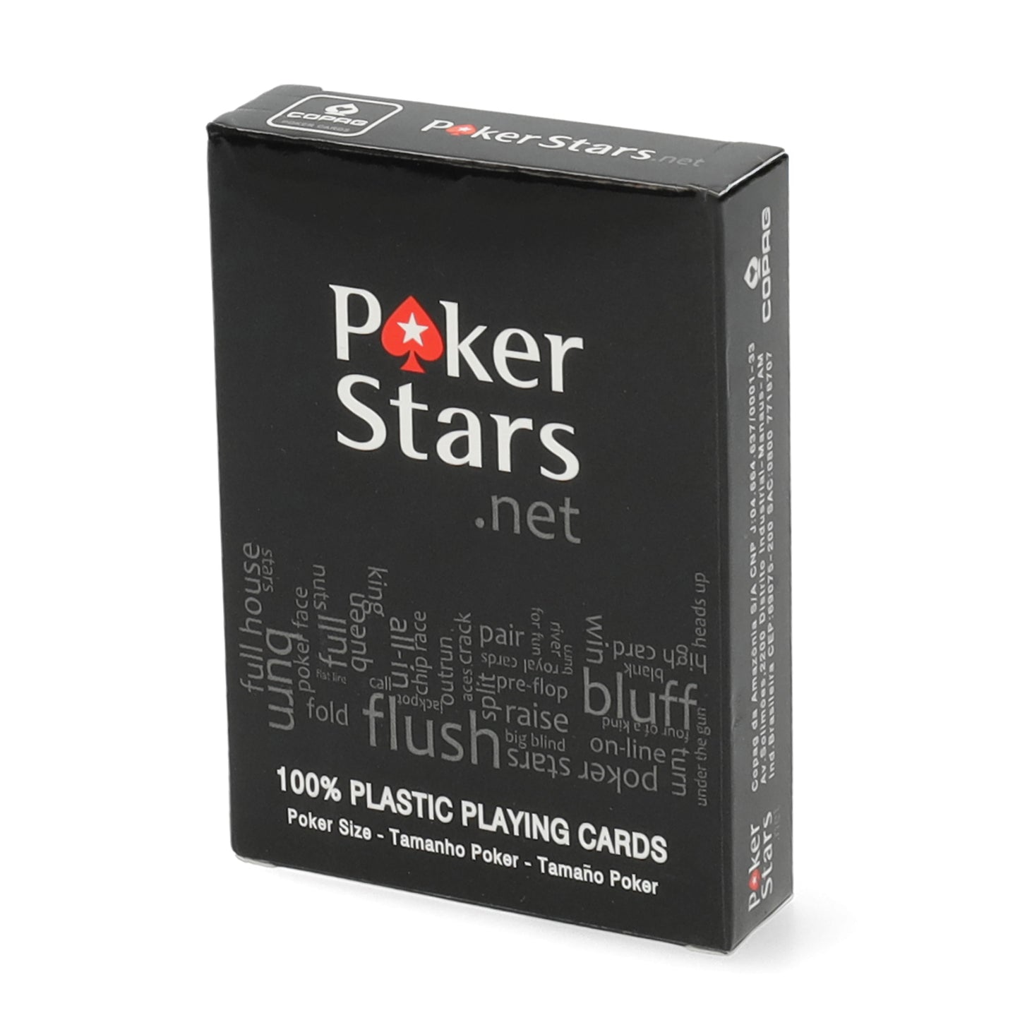 Pokerstars pokerkaarten set — hoogwaardige speelkaarten voor casino en spelavonden.