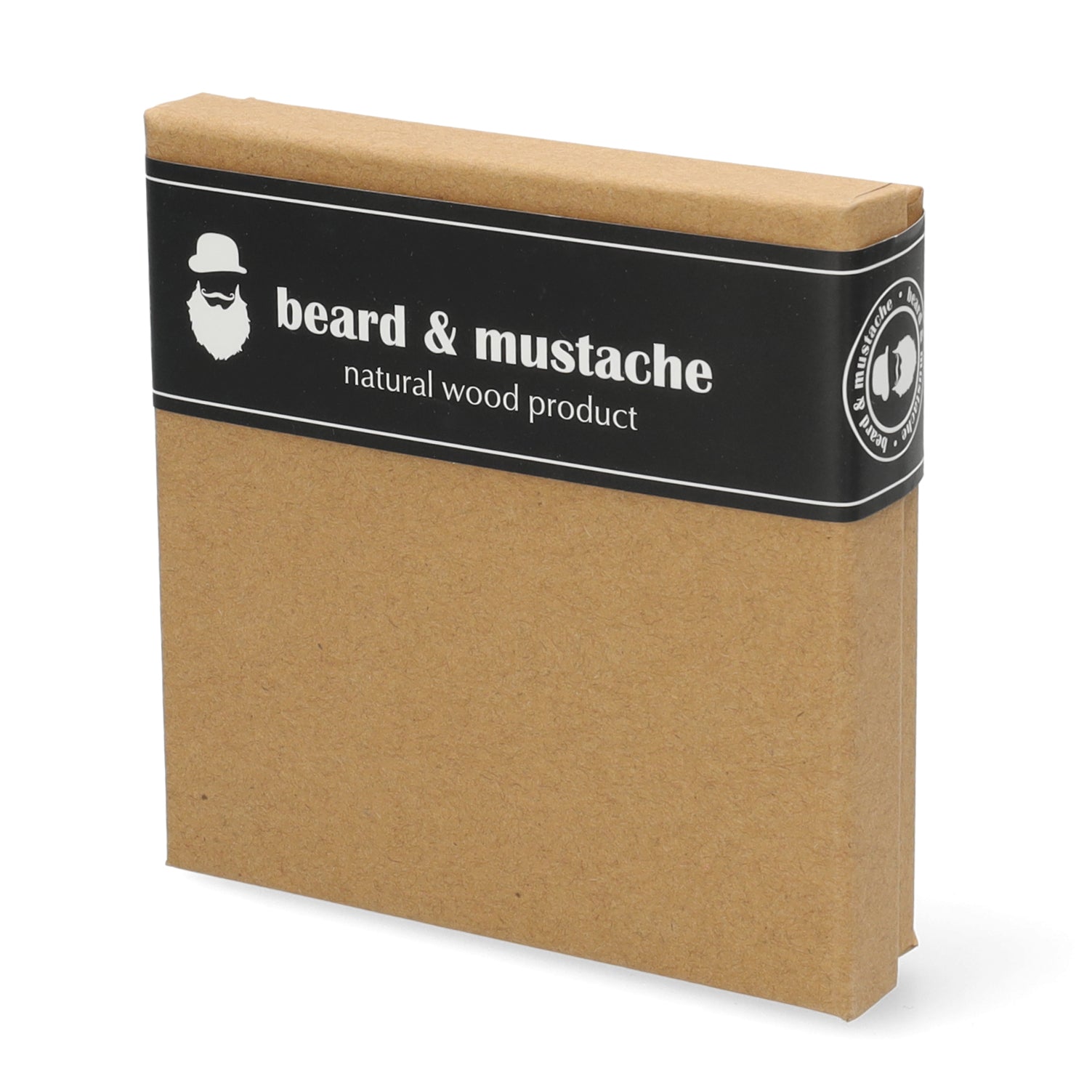Premium baardkam giftset houten groomingtools in strakke verpakking - geschikt voor dagelijks onderhoud.