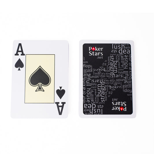 Professionele speelkaarten Pokerstars — ideaal voor serieuze kaartspeler en pokerliefhebber.