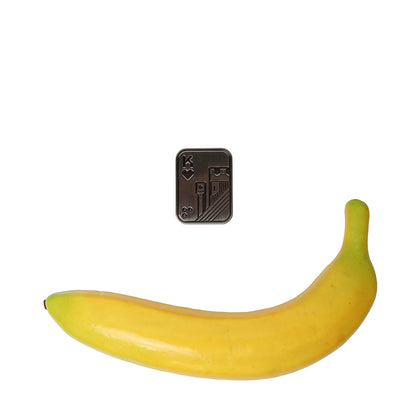 Push Slider Fidget in King en Ace variant — origineel cadeau voor pokerspelers en gadgetfans.
