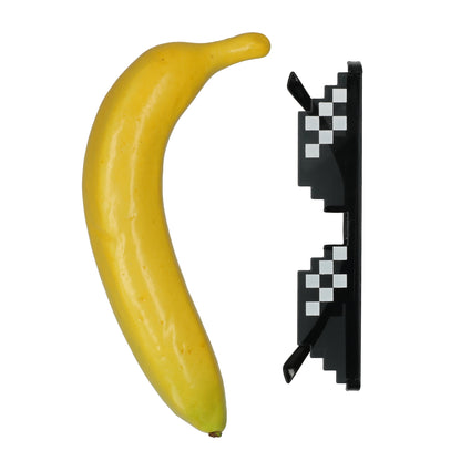 Retro pixelbril Thug Life stijl — originele partybril, perfect voor themafeest, carnaval of vrijgezellenparty.