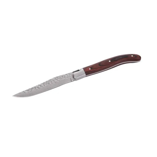 Set van 6 Laguiole Heritage steakmessen — vlijmscherp en elegant design.