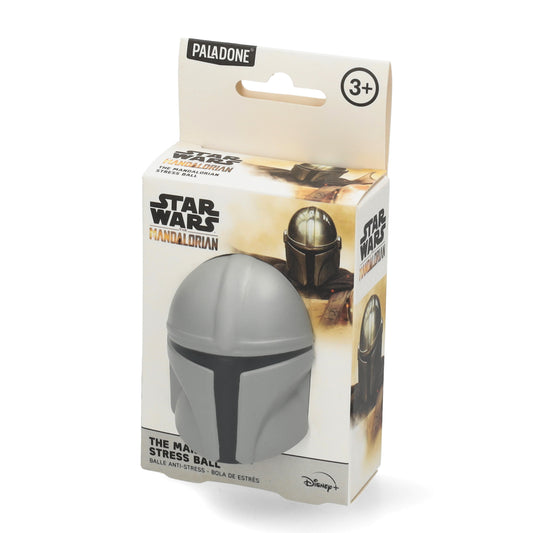 Star Wars Mandalorian stressbal - handformaat collectible anti-stressbal - ideaal cadeau voor fans.