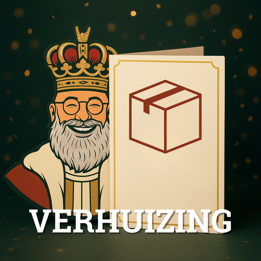 Wenskaart - Verhuizing